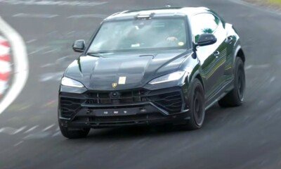 Lamborghini Urus Performance Hybrid spy images-1