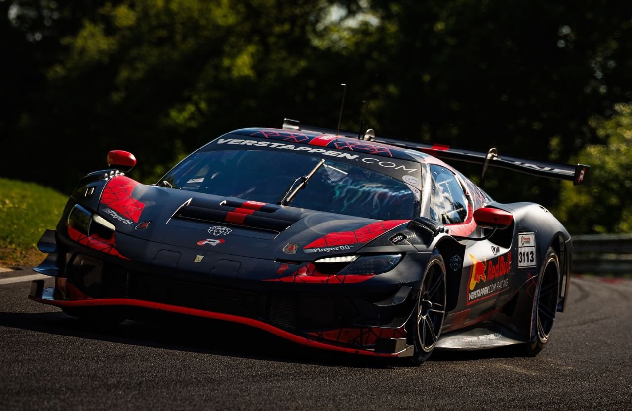 Max Verstappen Ferrari 296 GT3 Nurburgring-1