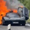Mercedes-AMG One fire