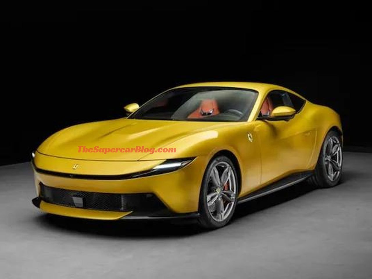 Ferrari Roma successor leaked image