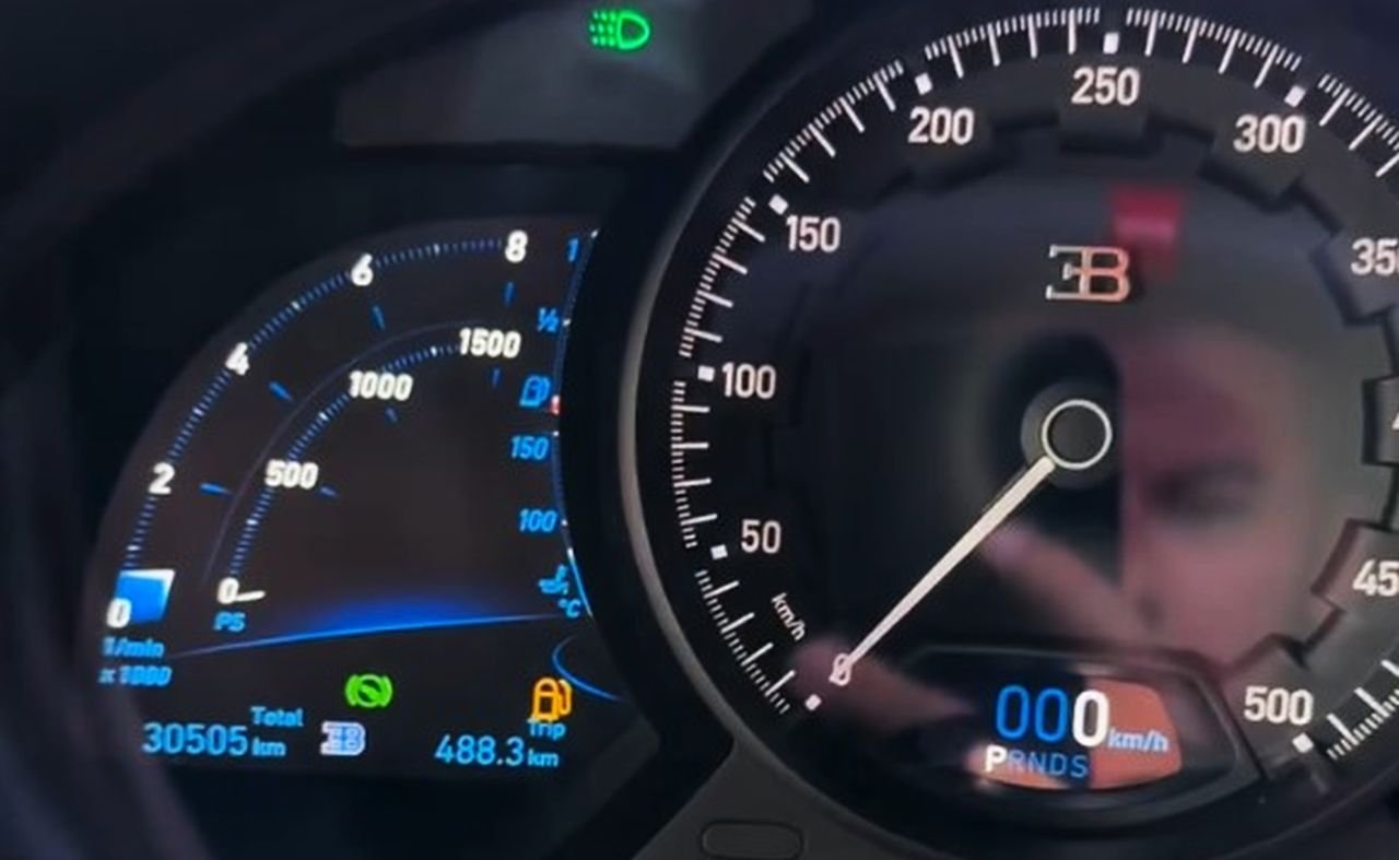 Bugatti Chiron fuel economy