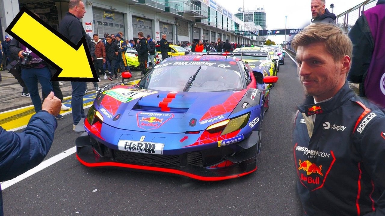 Max Verstappen Nurburgring GT3