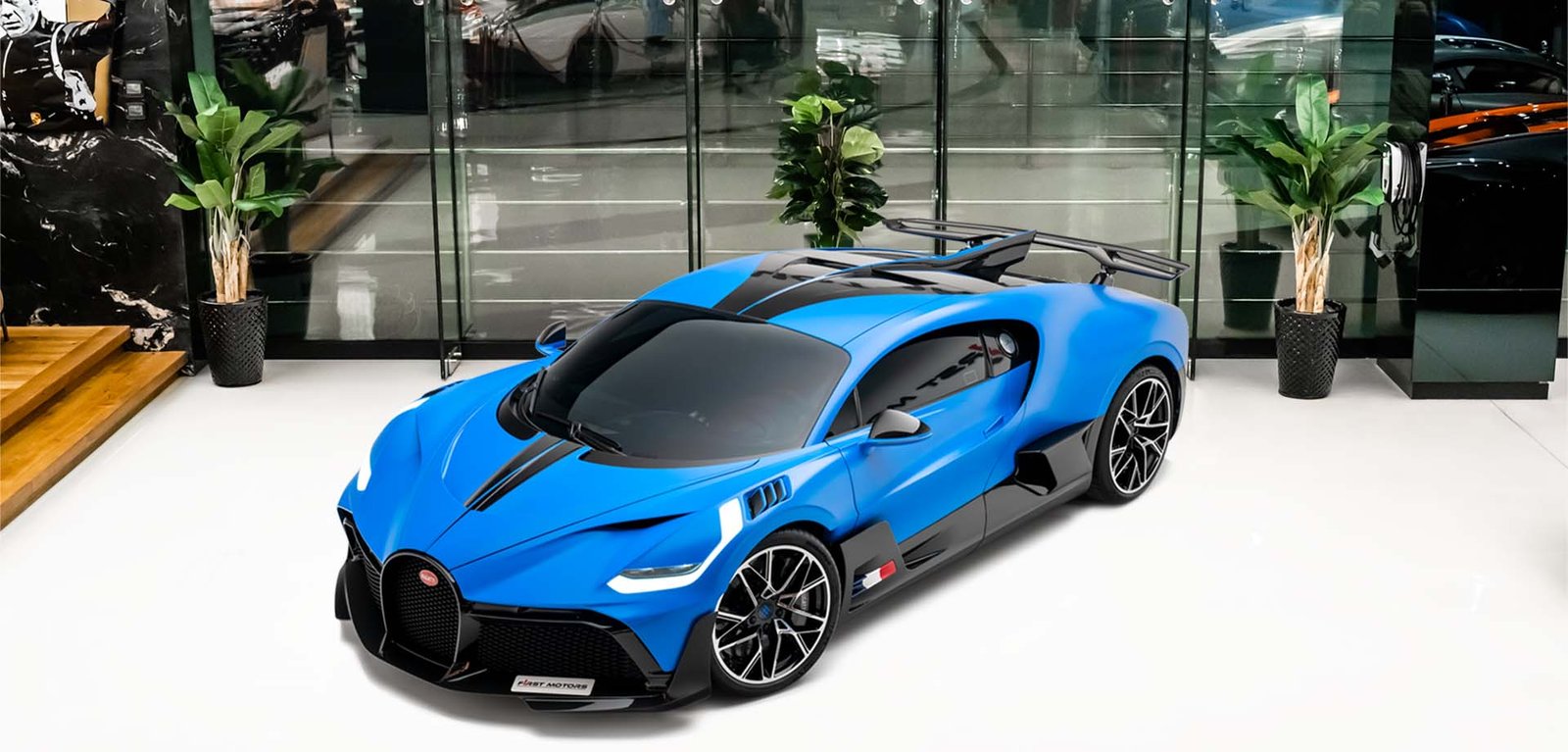 Bugatti Divo matte blue for sale F1rst Motors Dubai-2