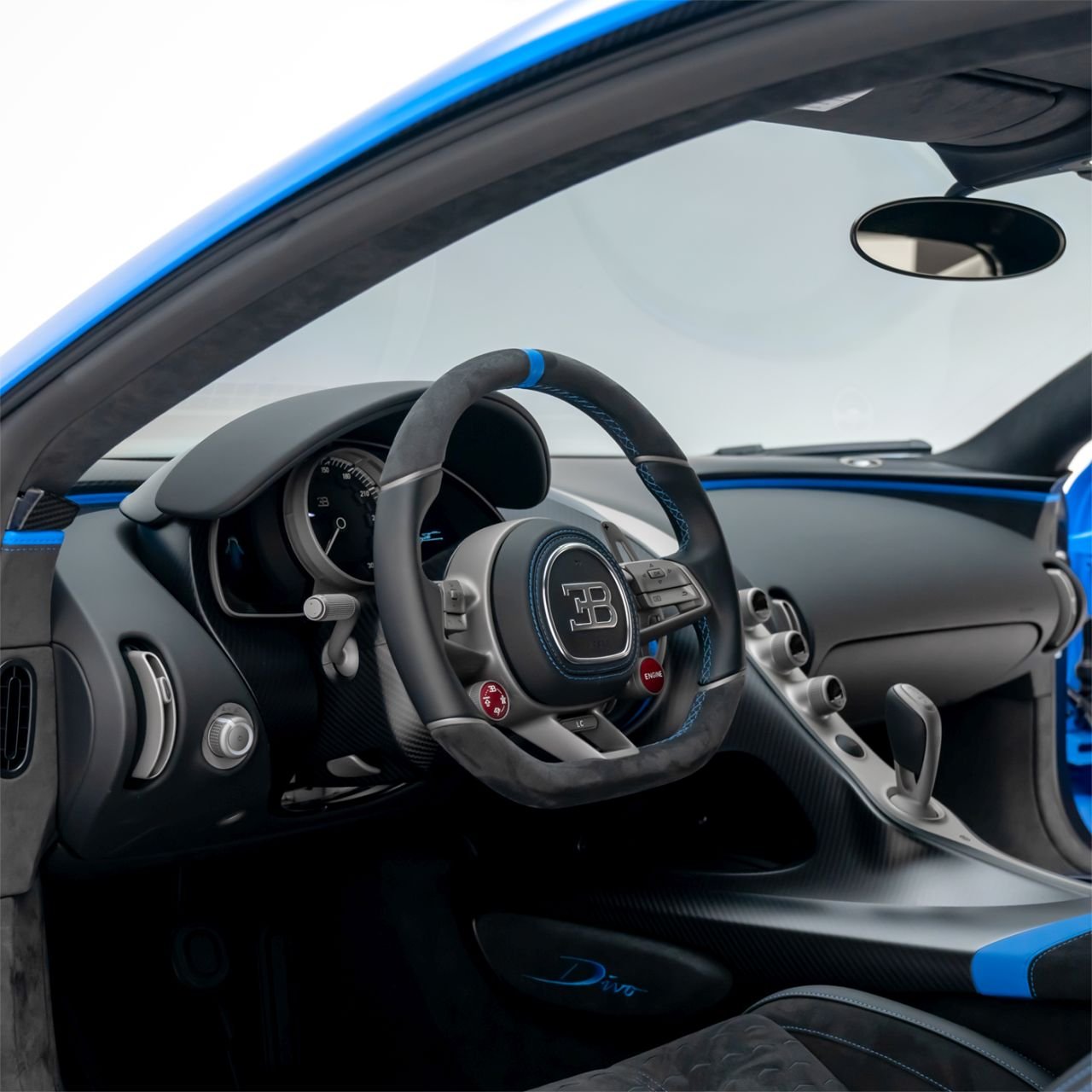 Bugatti Divo matte blue for sale F1rst Motors Dubai-3