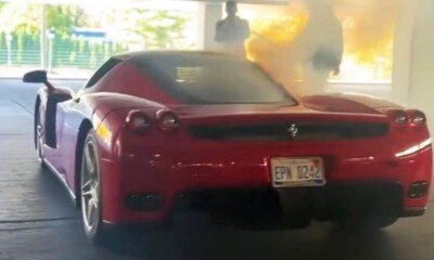 Ferrari Enzo smoke-USA-clutch
