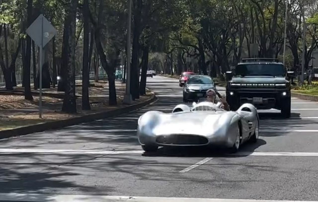 Mercedes W196 Streamliner replica-Mexico