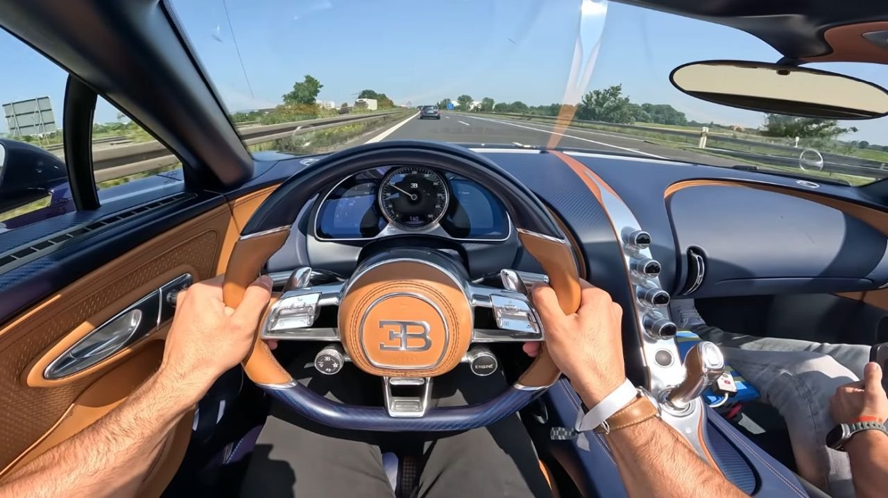 Bugatti Mistral POV drive