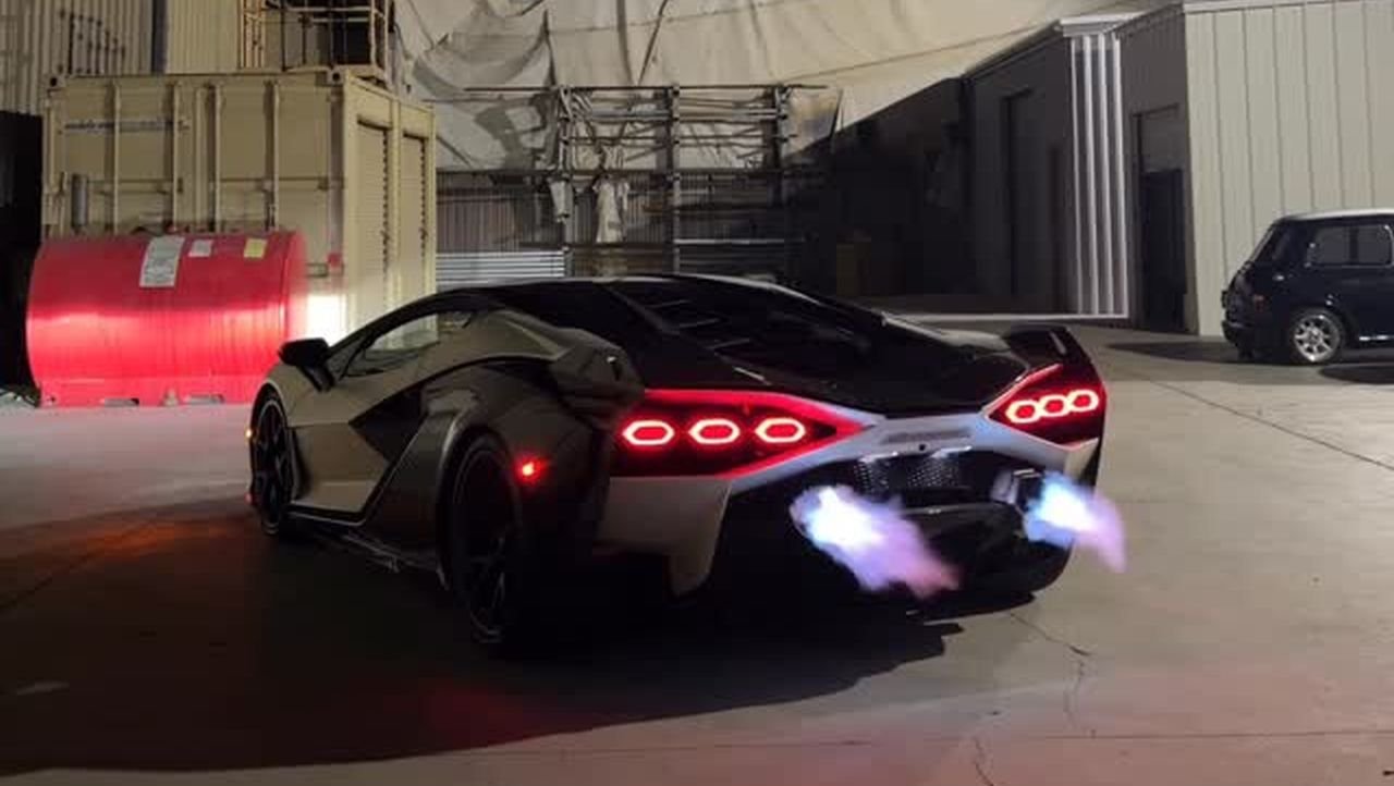 Lamborghini Sian-Gintani Exhaust