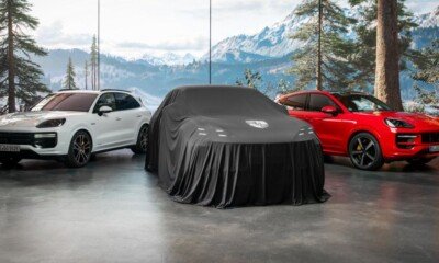 Porsche Cayenne Electric teaser
