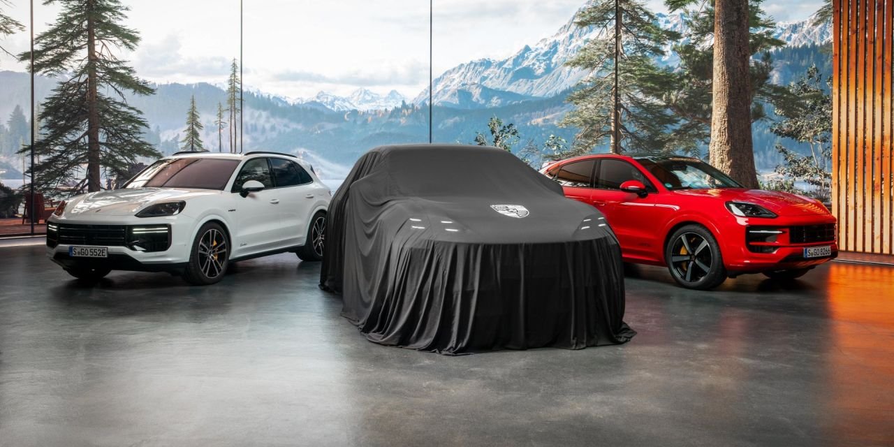 Porsche Cayenne Electric teaser